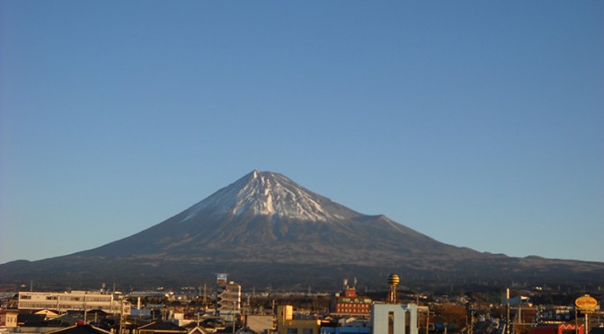 【2018年1月4日　今日の富士山】