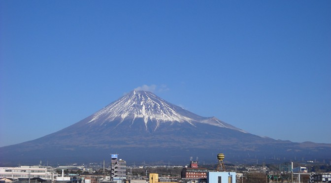 【2018年1月6日　今日の富士山】