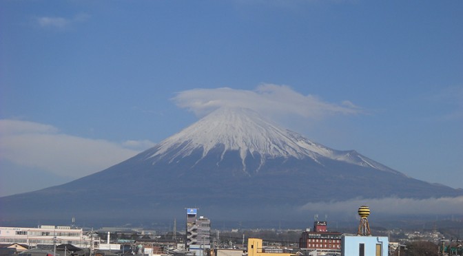【2018年1月9日　今日の富士山】