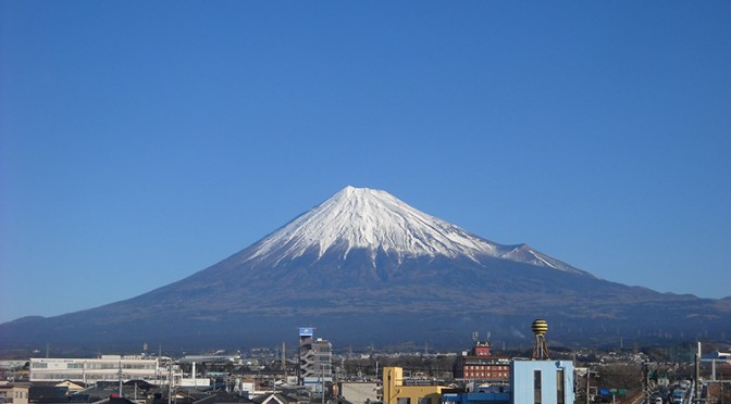 【2018年1月12日　今日の富士山】