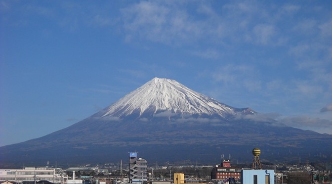 【2018年1月15日　今日の富士山】