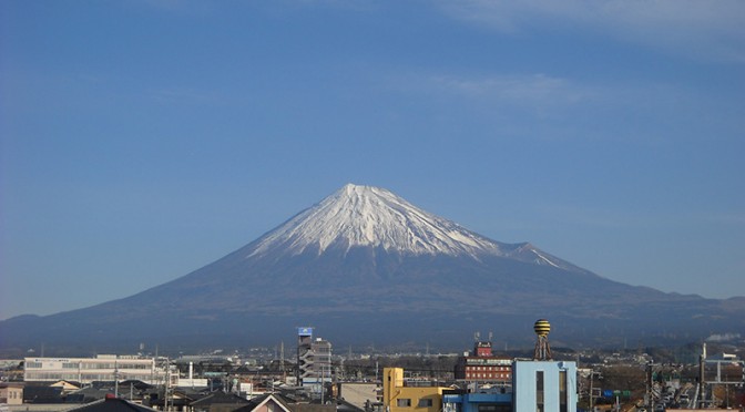 【2018年1月16日　今日の富士山】