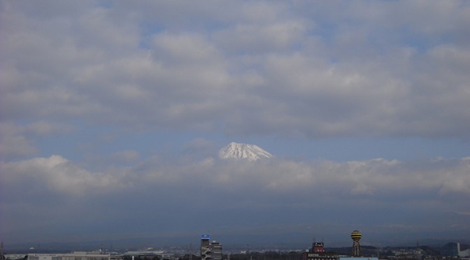【2018年1月21日　今日の富士山】