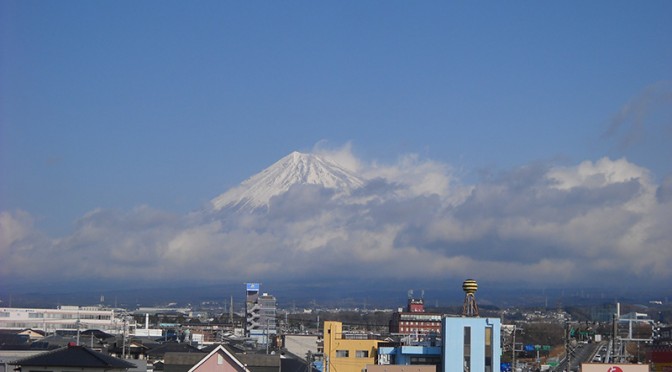 【2018年1月23日　今日の富士山】