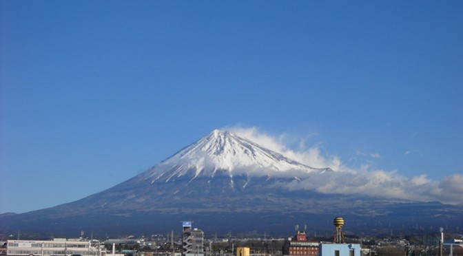 【2018年1月24日　今日の富士山】