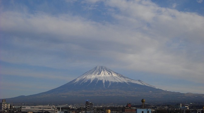 【2018年1月29日　今日の富士山】