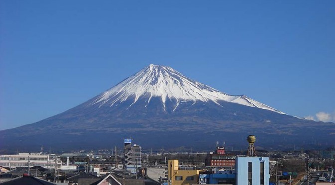 【2018年2月8日　今日の富士山】