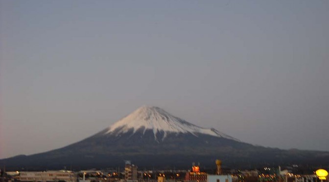 【2018年2月11日　今日の富士山】