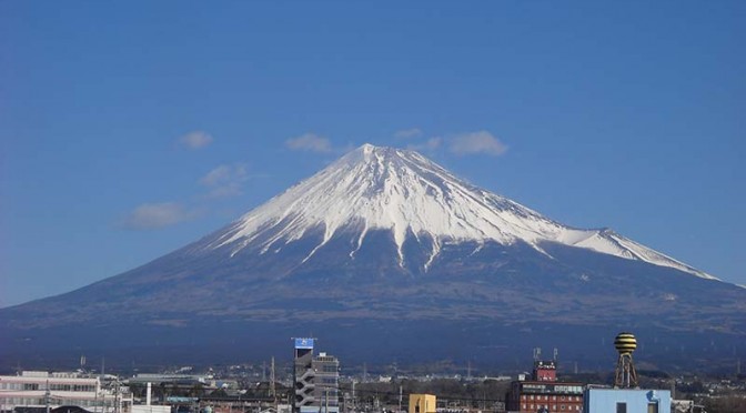 【2018年2月13日　今日の富士山】
