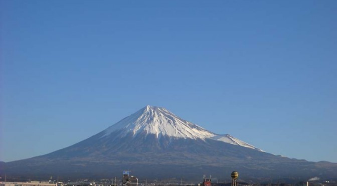【2018年2月14日　今日の富士山】