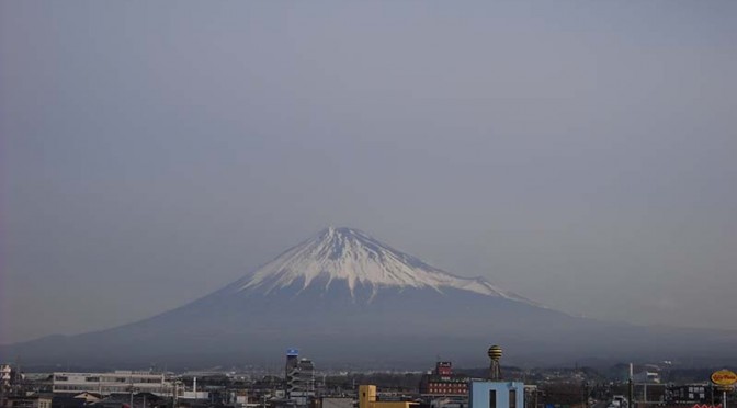 【2018年2月15日　今日の富士山】