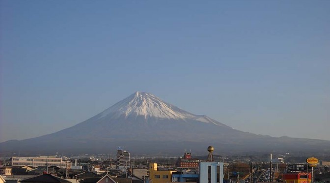 【2018年2月20日　今日の富士山】