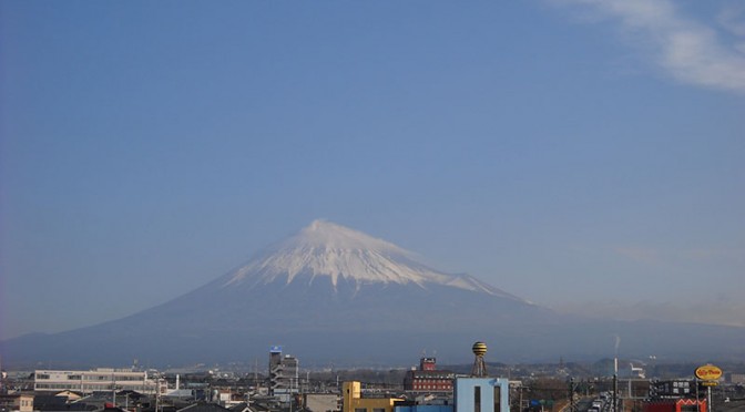 【2018年2月23日　今日の富士山】