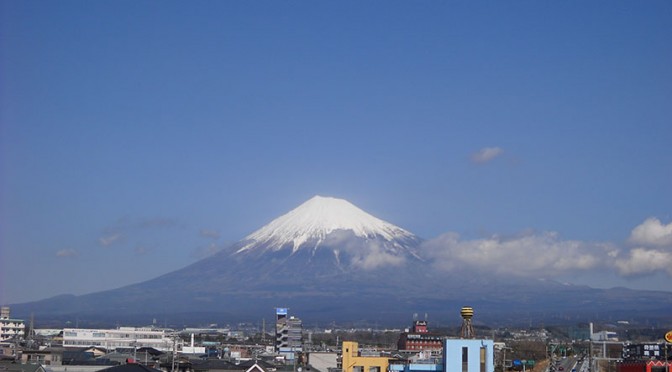 【2018年3月11日　今日の富士山】