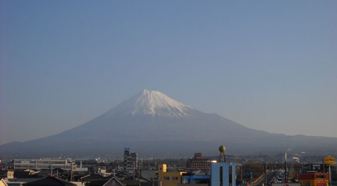 【2018年3月13日　今日の富士山】