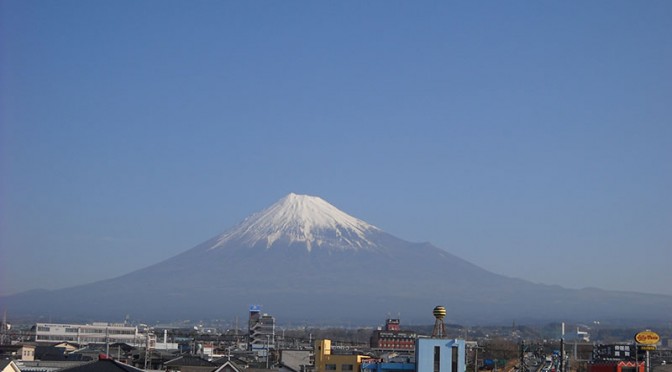 【2018年3月14日　今日の富士山】