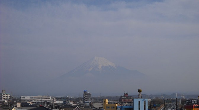 【2018年3月15日　今日の富士山】