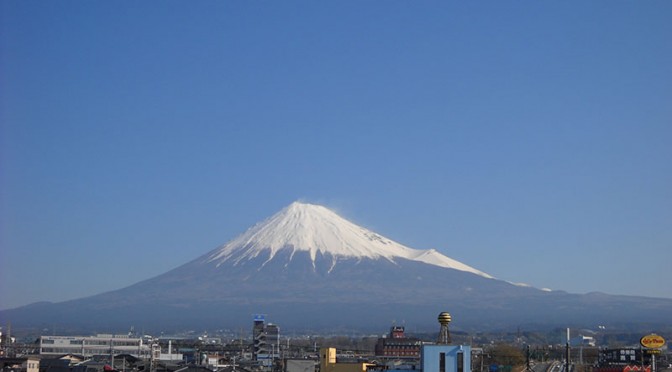 【2018年3月25日　今日の富士山】