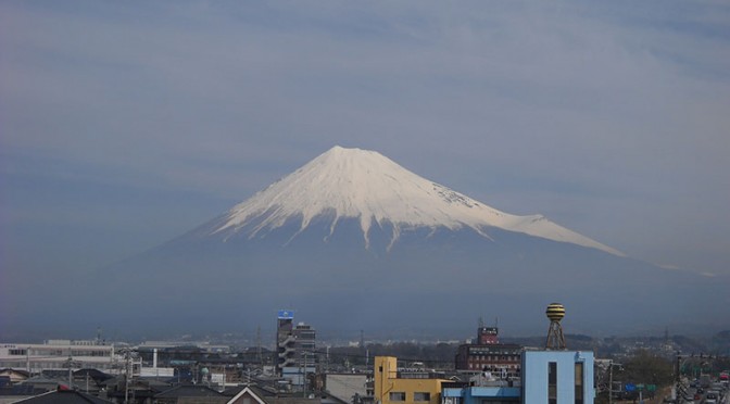 【2018年3月26日　今日の富士山】