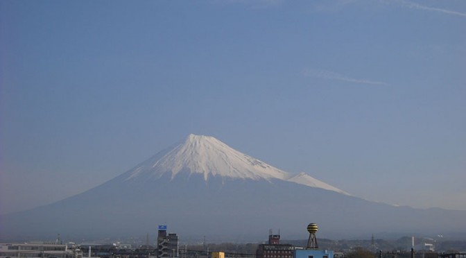 【2018年3月27日　今日の富士山】