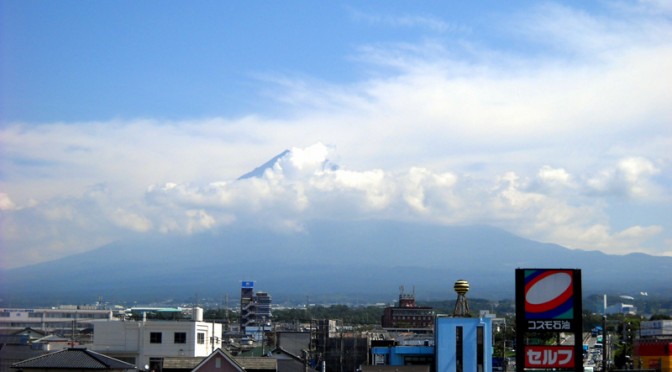 【2014年7月29日　今日の富士山】