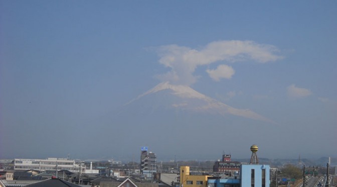 【2018年3月28日　今日の富士山】