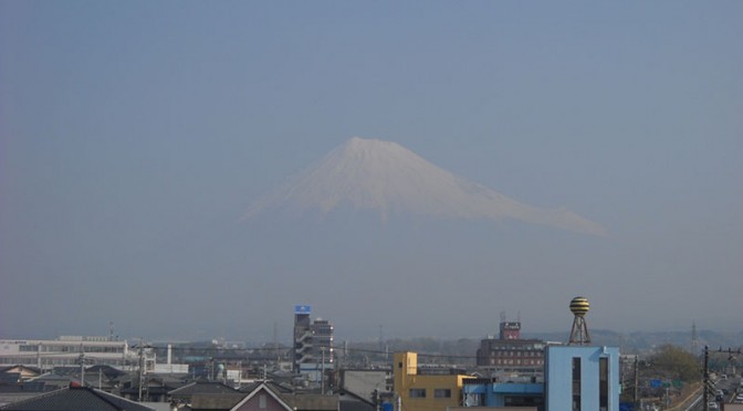 【2018年3月29日　今日の富士山】
