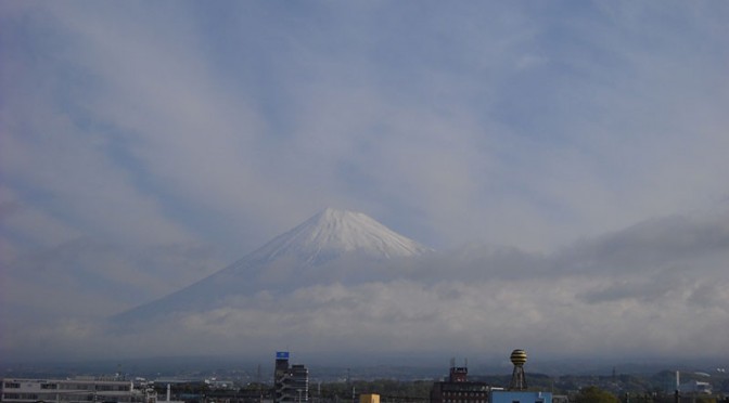 【2018年4月12日　今日の富士山】