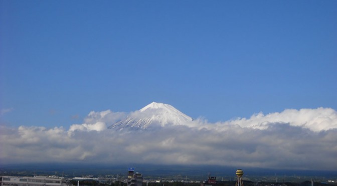 【2018年4月18日　今日の富士山】