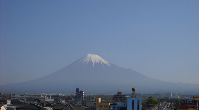 【2018年4月21日　今日の富士山】