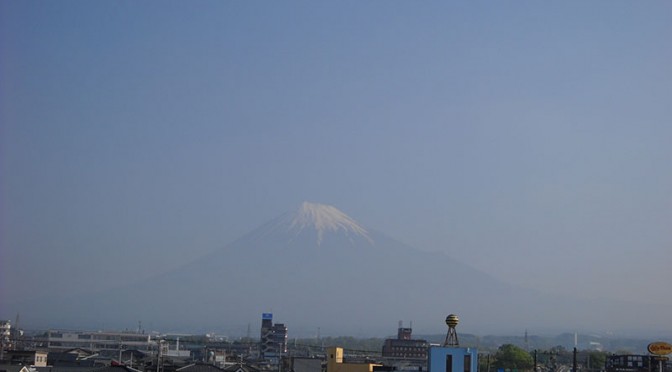 【2018年4月22日　今日の富士山】