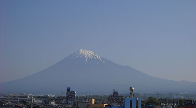 【2018年4月29日　今日の富士山】