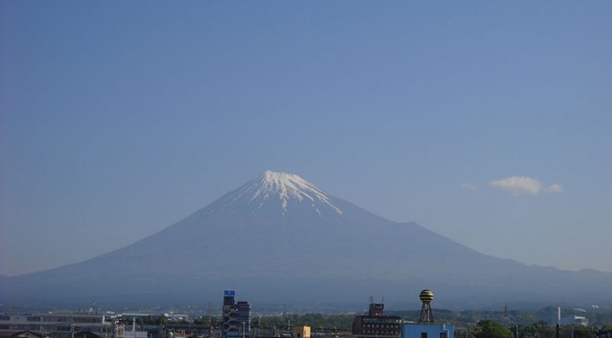 【2018年5月1日　今日の富士山】