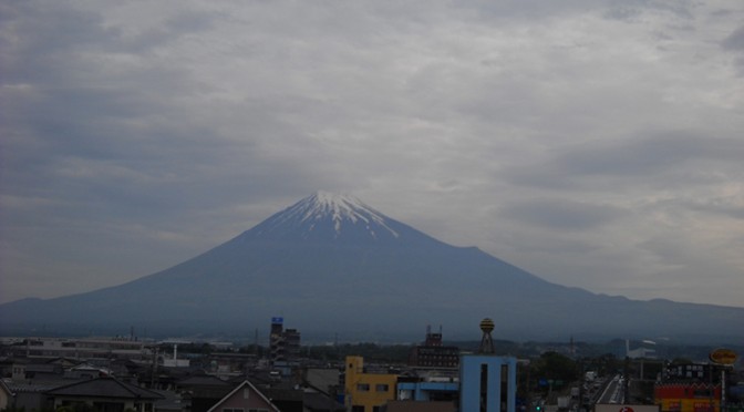 【2018年5月2日　今日の富士山】