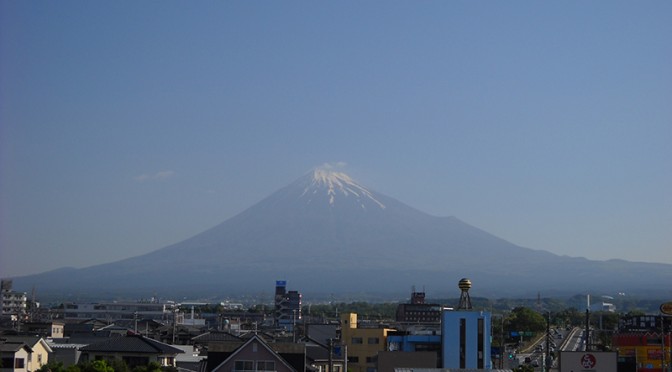 【2018年5月5日　今日の富士山】