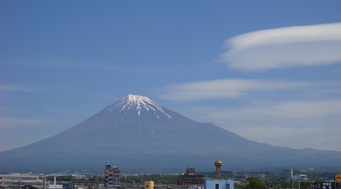 【2018年5月6日　今日の富士山】