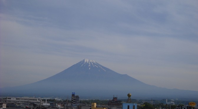 【2018年5月12日　今日の富士山】
