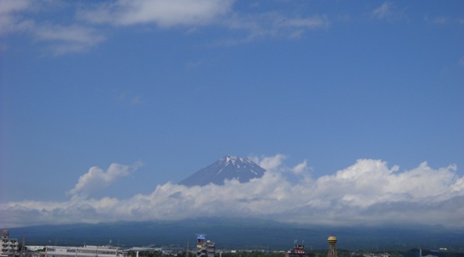 【2018年5月19日　今日の富士山】