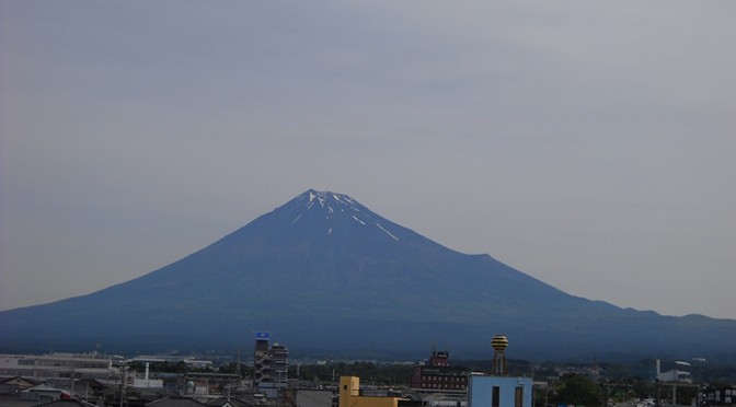【2018年5月21日　今日の富士山】