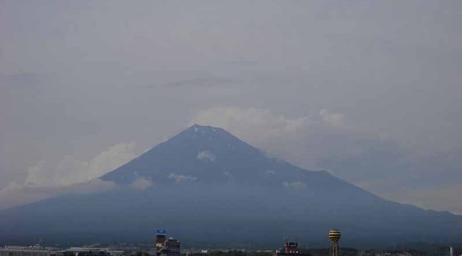 【2018年5月29日　今日の富士山】