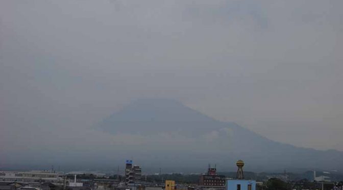 【2018年5月30日　今日の富士山】