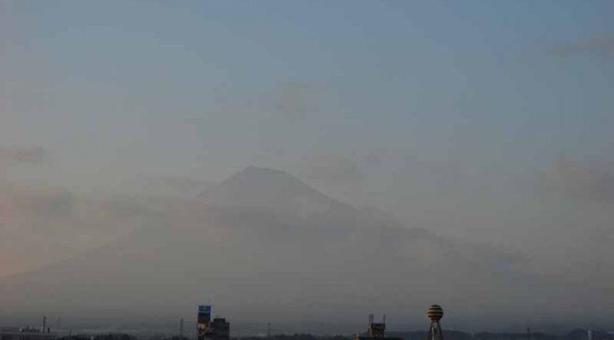 【2018年6月22日　今日の富士山】
