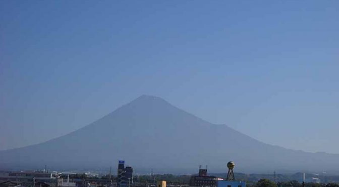【2018年6月25日　今日の富士山】