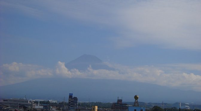 【2018年7月14日　今日の富士山】