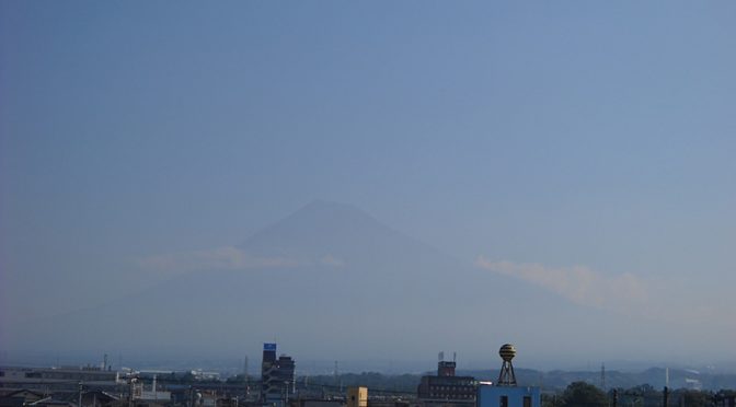 【2018年7月15日　今日の富士山】