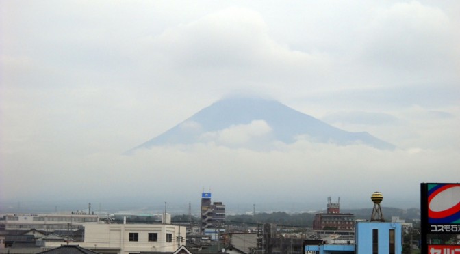 【2014年8月8日　今日の富士山】