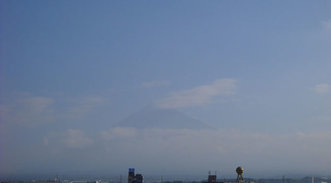【2018年7月31日　今日の富士山】