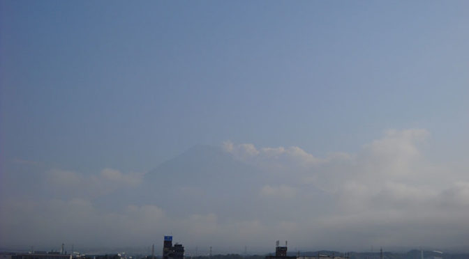 【2018年8月1日　今日の富士山】