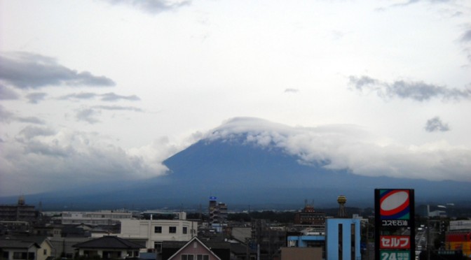 【2014年8月9日　今日の富士山】