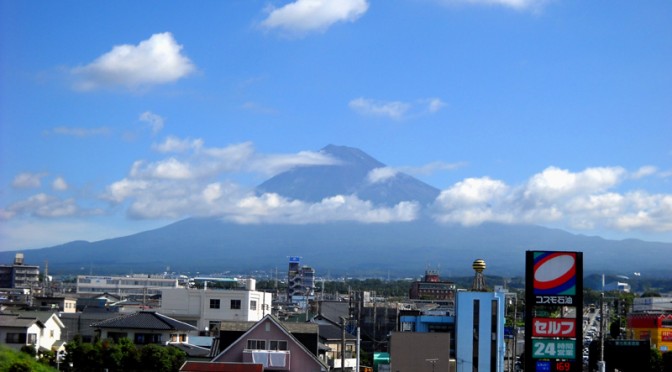 【2014年8月19日　今日の富士山】